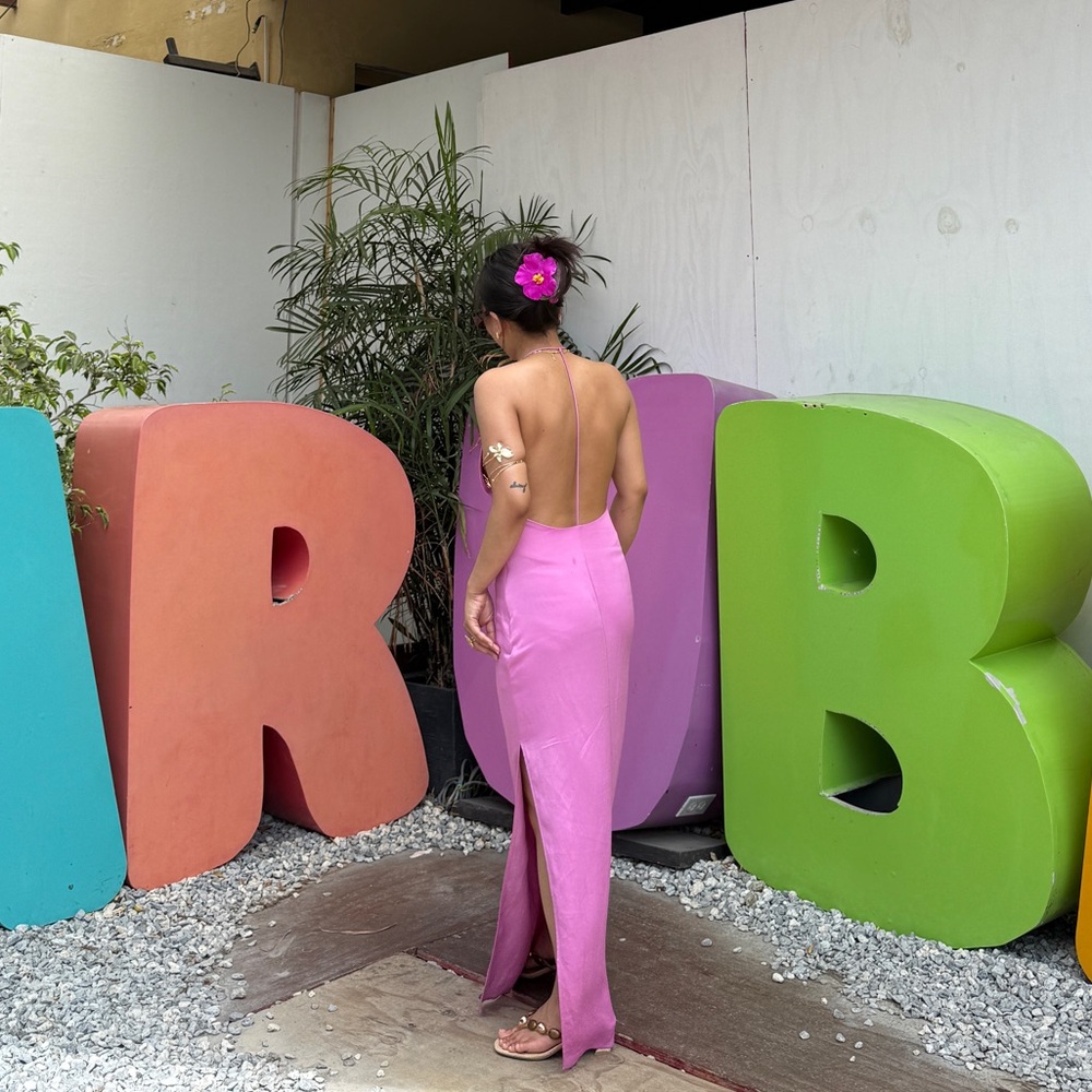 Zara Pink Pencil Skirt